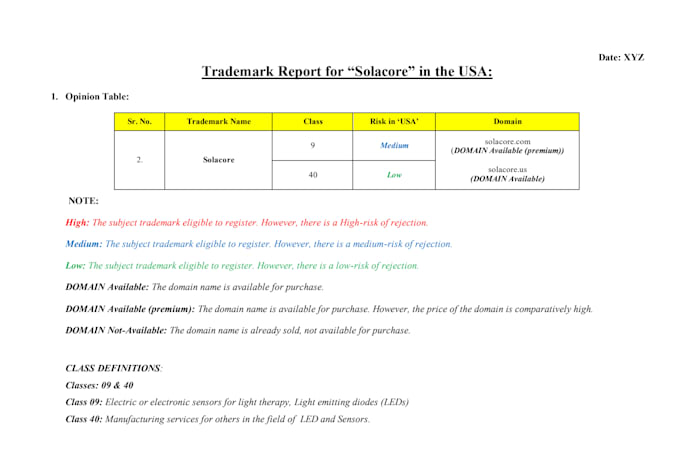 perform a comprehensive uspto trademark clearance search